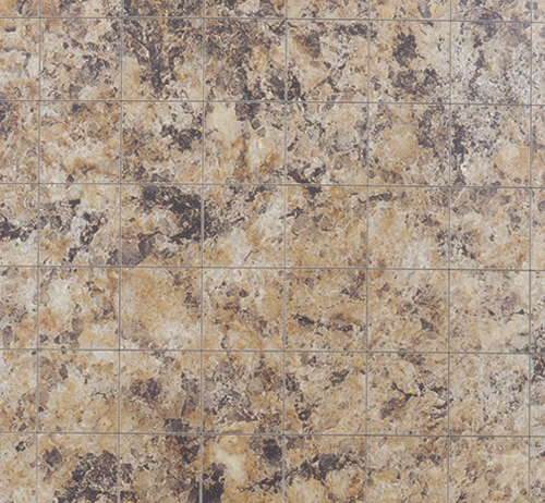 3/4" Squares  FORMICA Floor, Giallo Granite